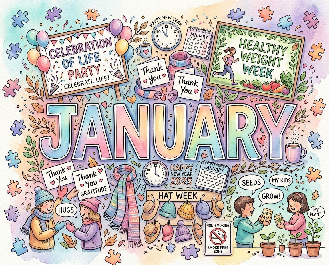 January’s Special Days and Holidays